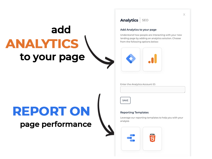 add analytics to a webpage