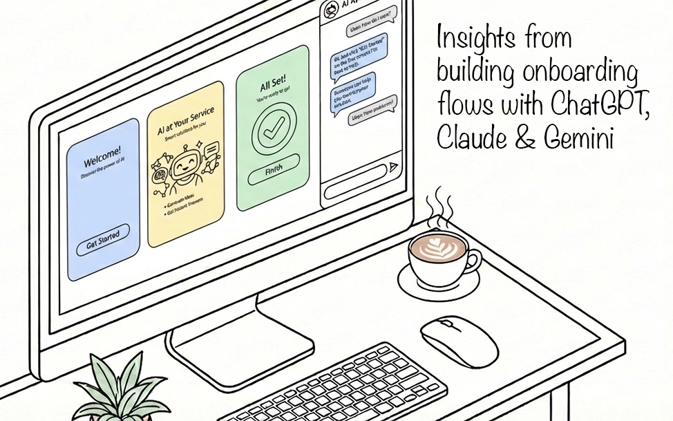 Building an onboarding flow with coffee x AI