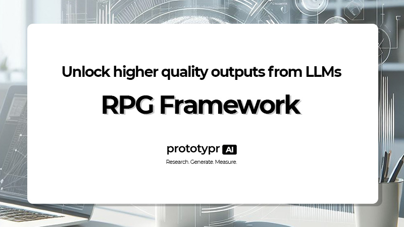 RPG Prompt Engineering Framework - output higher quality responses from LLMs