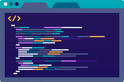 Aan illustration of code