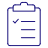 a clipboard Icon