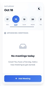 a calendar app