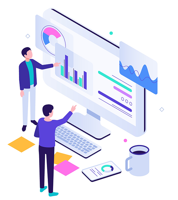 a team creating alignment around a dashboard they want to build